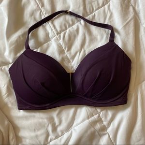 Victorias Secret purple padded bikini top